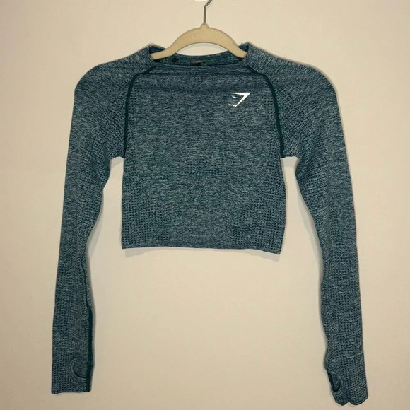 Gymshark Seamless Long Sleeve Crop Top - Picture 3 of 12